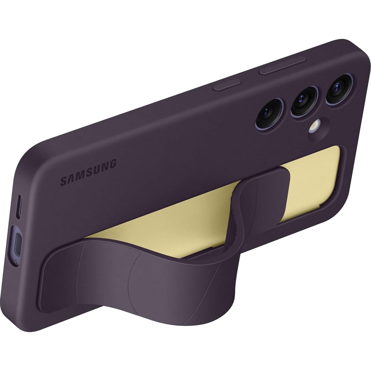 Etui Samsung Silicone Standing Grip Case do Galaxy S24, fioletowe